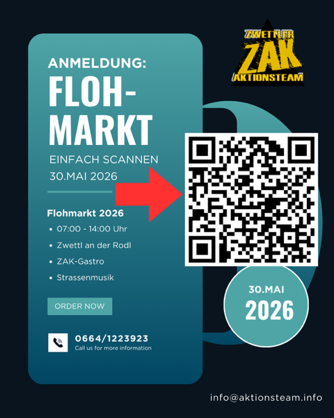 Flohmarkt Anmeldung